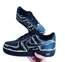 Carica l'immagine nel visualizzatore di Gallery, AF1 Black- Comics