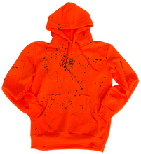 Lade das Bild in den Galerie-Viewer, Hoodie Soho Splatter Fluo Orange