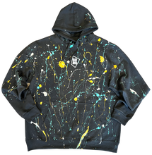 Lade das Bild in den Galerie-Viewer, Soho Splatter Hoodie Tiffany & Gold