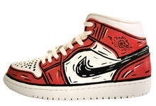 Carica l&#39;immagine nel visualizzatore di Gallery, AJ1 - Comics Red

