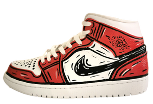 AJ1 - Comics Red