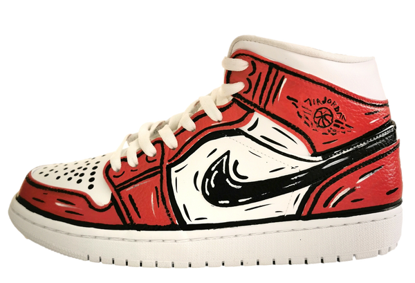 AJ1 - Comics Red