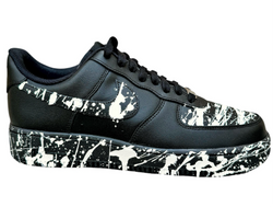 AF1 Black - Splatter