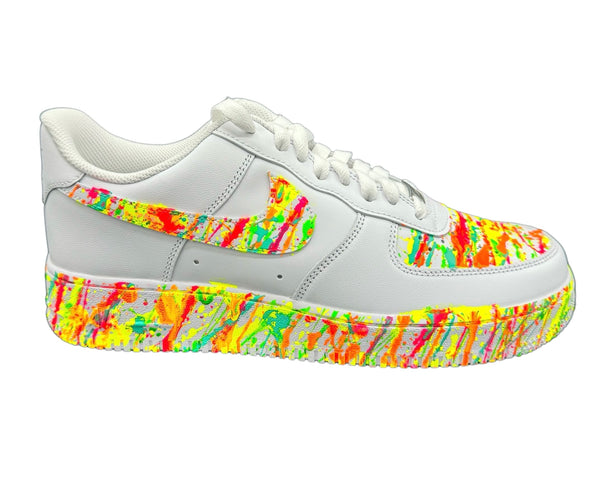 AF1- Splatter Fluo