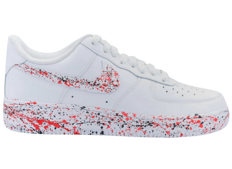 AF1- Splatter red drip