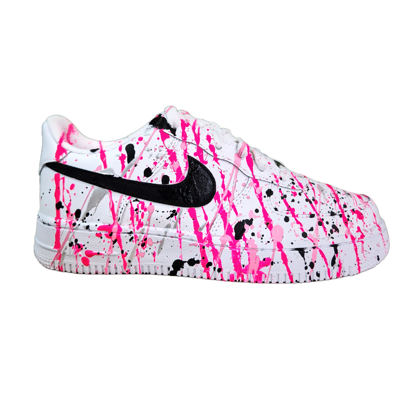 AF1- Splatter pink