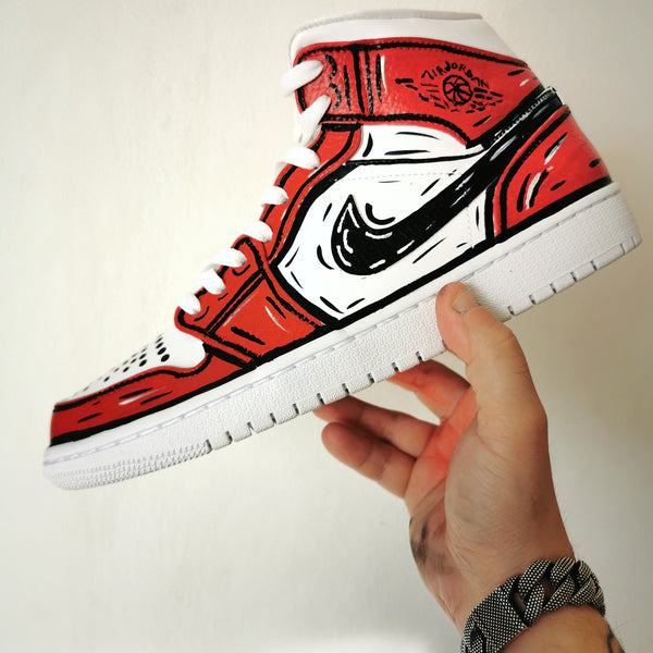 AJ1 - Comics Red