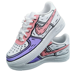AF1 - Comics Pink and Violet