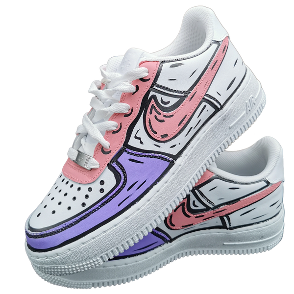 AF1 - Comics Pink and Violet