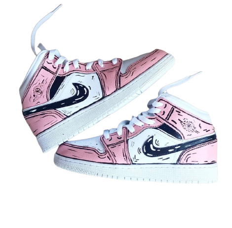 AJ1 - Comics Pink