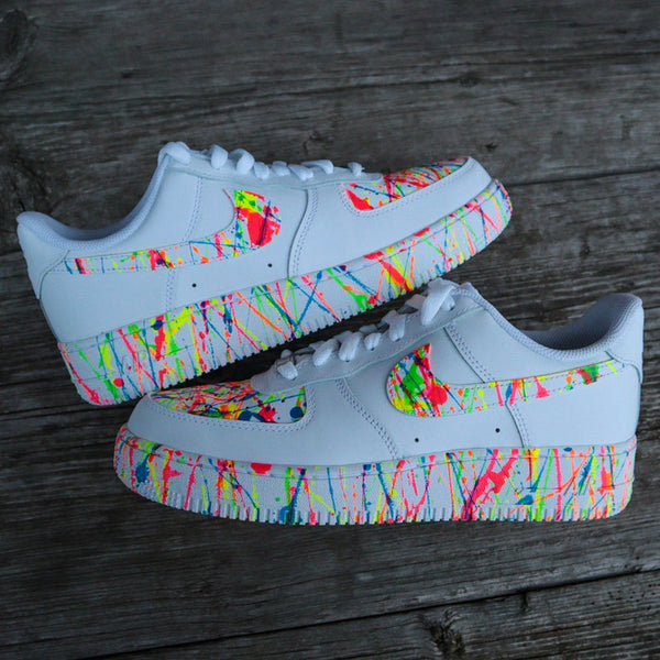 AF1 - Splatter Fluo