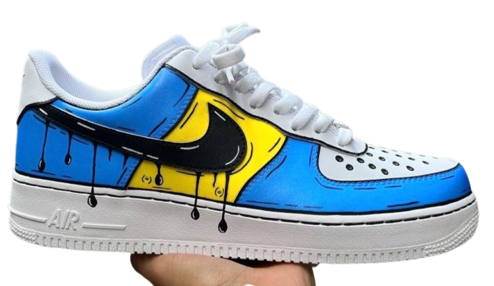AF1 - Comics Yellow and Blue