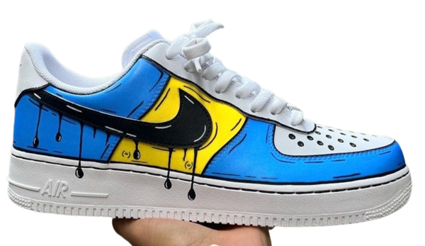 AF1 - Comics Yellow and Blue