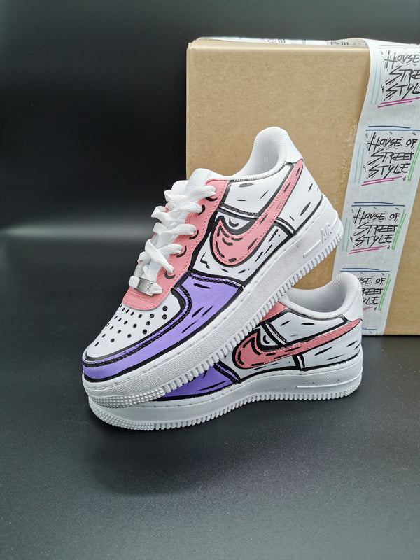 AF1- Comics Pink