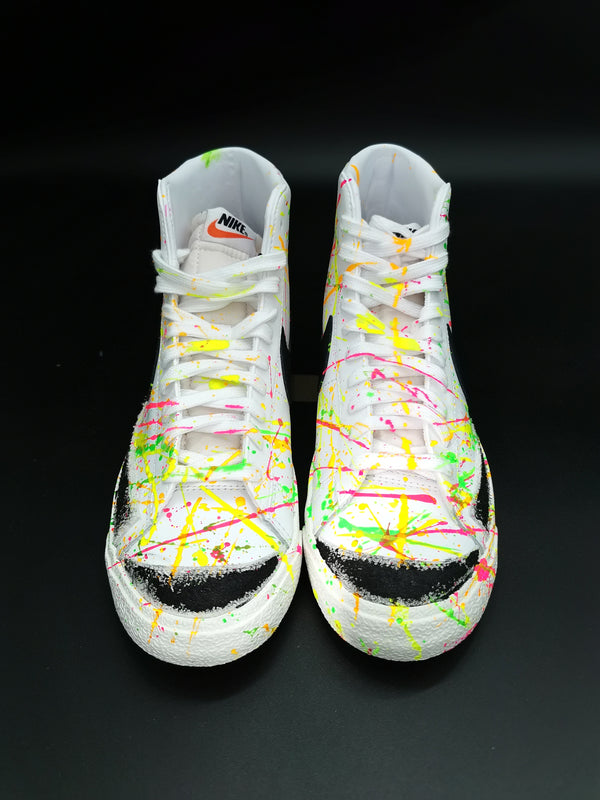 Blazer- Splatter Fluo